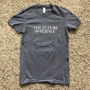 The future is female tee